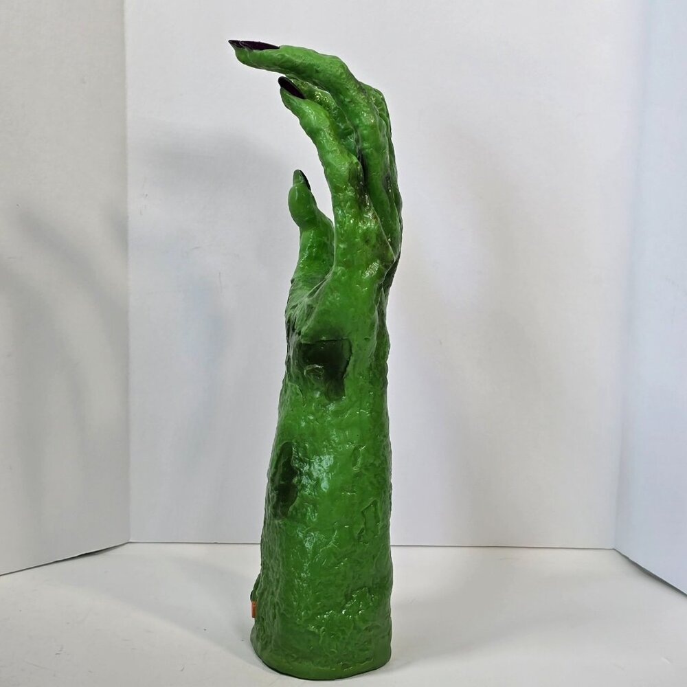 VTG Gemmy Animatronic Witch Hand Halloween Decor Prop Talking Fingers Move 90s - Picture 7 of 10